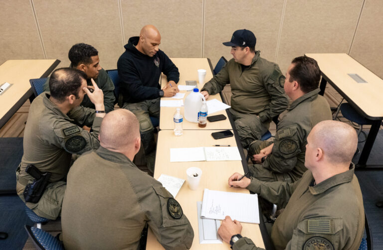 Hosting a HTTGSWAT course isn’t just training—it’s an operational upgrade. Agencies that bring this course in consistently see: • Reduced training costs by training your entire team locally without travel, overtime, and per diem expenses • Introduction of new TTPs (tactics, techniques, and procedures) that are immediately applicable to real-world operations • Increased buy-in from newer operators, accelerating their integration into the team and raising overall performance standards • Stronger commitment to leadership, with clearer roles, expectations, and accountability across the team • Improved decentralized command, empowering operators to make better decisions at the point of action This isn’t just about learning—it’s about aligning your team, your leadership, and your operations under a higher standard.